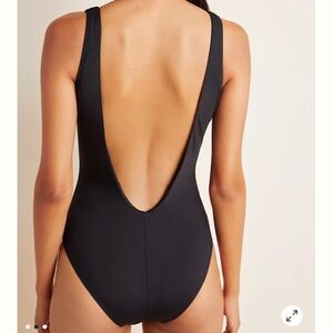 Andie Ibiza One Piece Swim Suit Black size Medium NWT